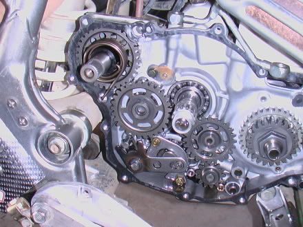 kickstart installation walkthrough yamaha yfz450 forum yfz450 Honda TRX 90 Engine Diagram so now you have this