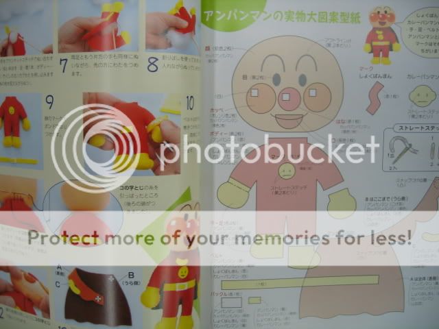 ANPANMAN FELT MASCOTS   Japanese Craft Book  