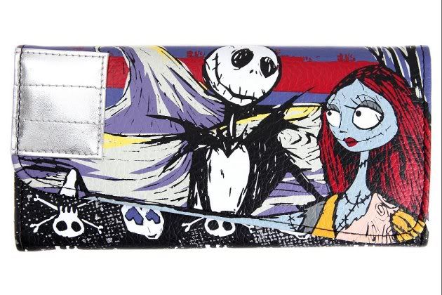 Nightmare Before Christmas Checkbook JACK SALLY WALLET  