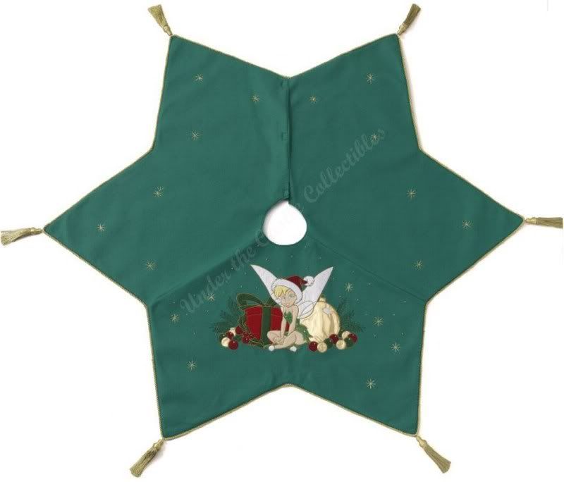 Disney Decorations TINKER BELL CHRISTMAS TREE SKIRT  