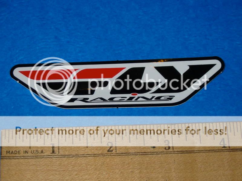 FLY RACING   Road Tri Mountain Bike Frame Sticker Decal  