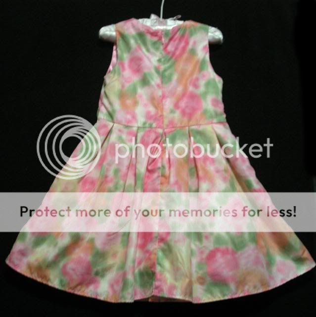 Girls 2pc Watercolor Print Spring Easter Dress, TCP Sz 3T, EUC