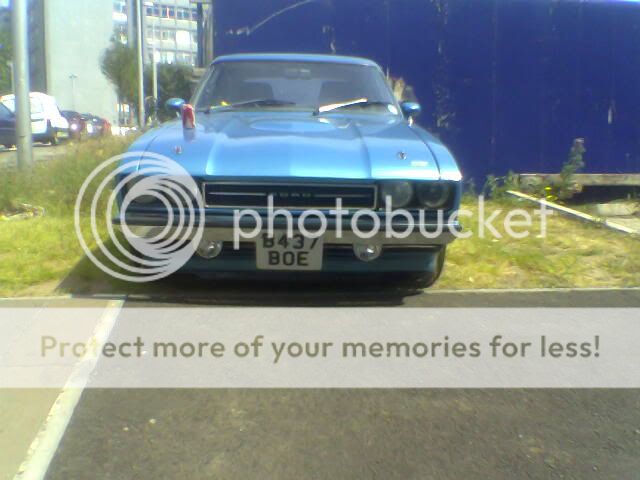 Ford capri mk3 chrome bumper #2