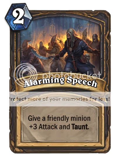 Alarming Speech