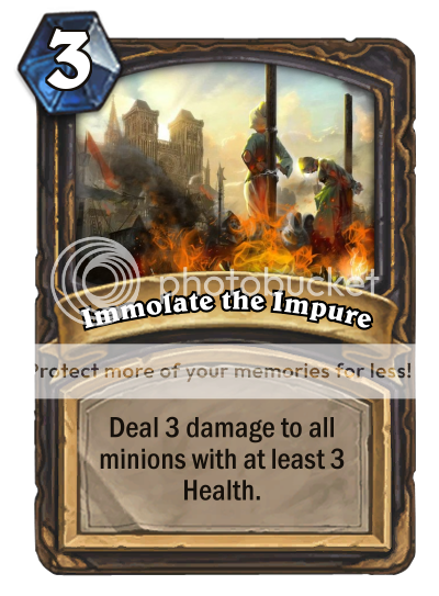 Immolate the Impure
