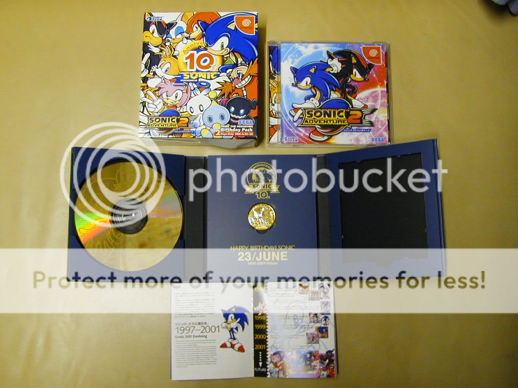 Sega Dreamcast Sonic Adventure 2 Birthday Pack LE NEW  