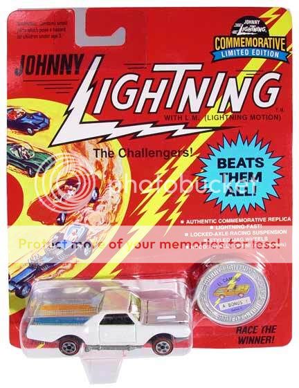 Johnny Lightning Complete White A Bonus Set 1994 Commemoratives Die 