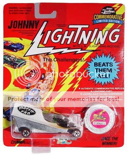 Johnny Lightning Complete White A Bonus Set 1994 Commemoratives Die 